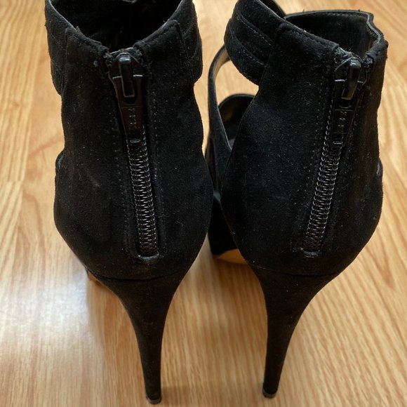 Aldo Black High Heels Size 8.5 - Picture 3 of 6